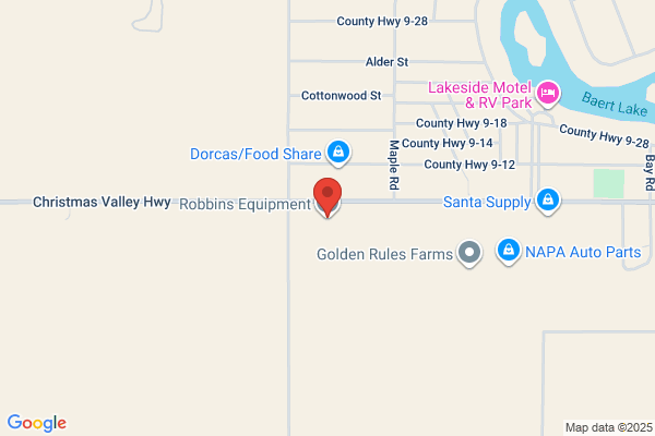 Robbins Equipment Christmas Valley
