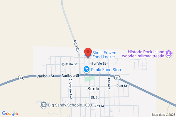 Simla Frozen Food Locker Llc