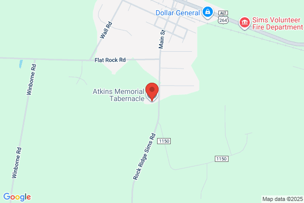 Atkins Memorial Tabernacle Holiness Church Inc of America