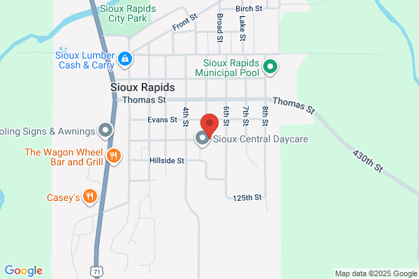 Sioux Central Child Care Center