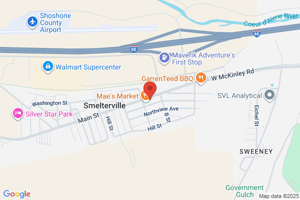 United States Government, US Postal Service, Post Offices, Smelterville