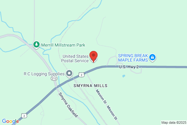 United States Government, Postal Service, Post Offices, Oakfield