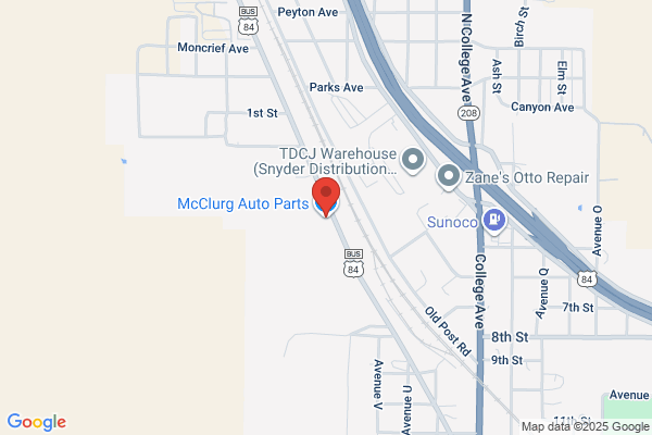 McClurg Auto Parts Inc
