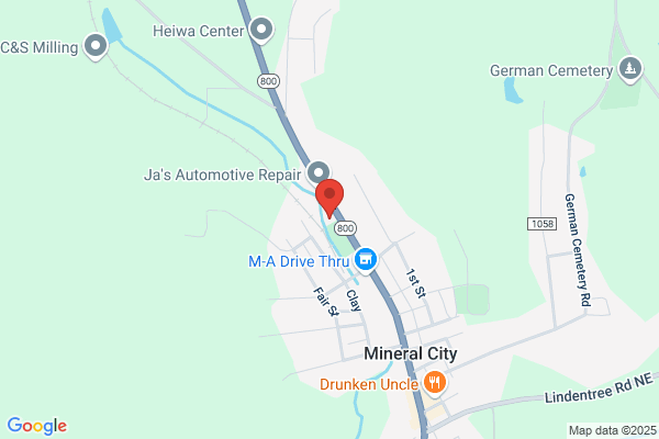 Mineral City Village of, Village Mineral City Garage