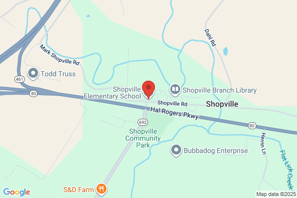 Shopville Elementary School Kitchen