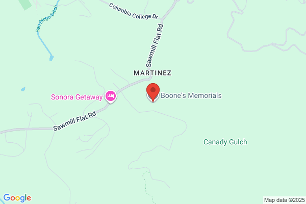 Boone's Memorials