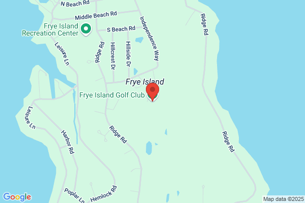 Frye Island Town of, Golf Course