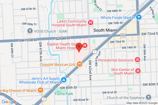 Baptist Health South Miami Hospital ER
