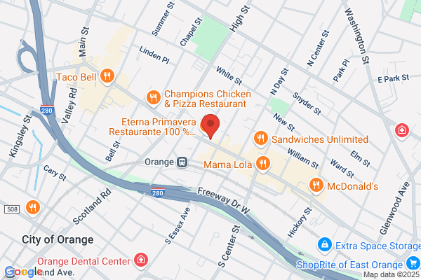 Orange Unisex Beauty Salon