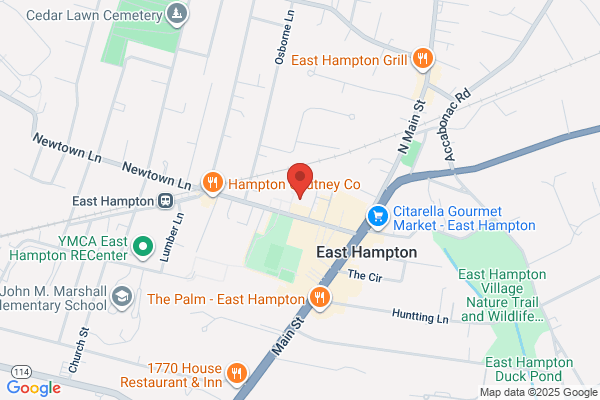 East Hampton Custom Tailor, Shop