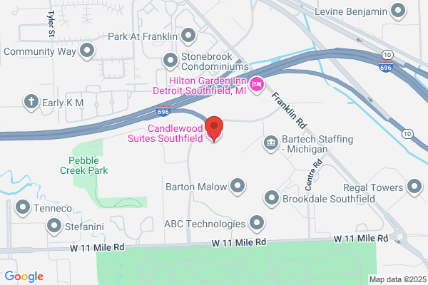 Candlewood Suites Detroit-Southfield - CLOSED
