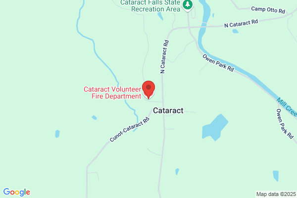 Cataract Fire Department, Fire Station
