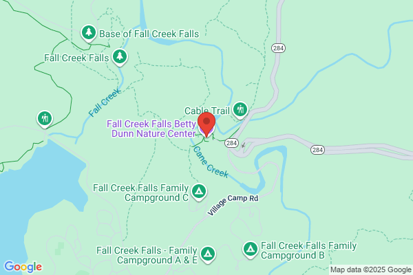 Fall Creek Falls Betty Dunn Nature Center