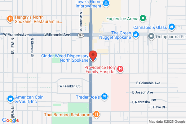 Cinder Weed Dispensary North Spokane
