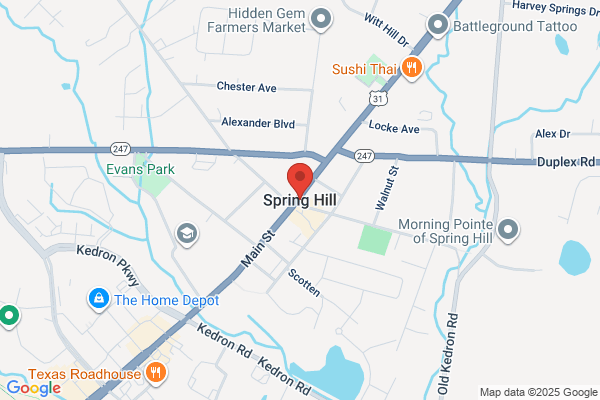Spring Hill - City of, Planning & Development