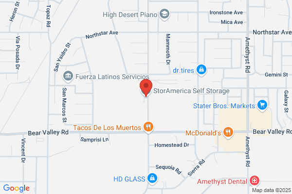 StorAmerica Victorville Cobalt