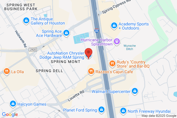 AutoNation Chrysler Dodge Jeep Ram Spring Service Center