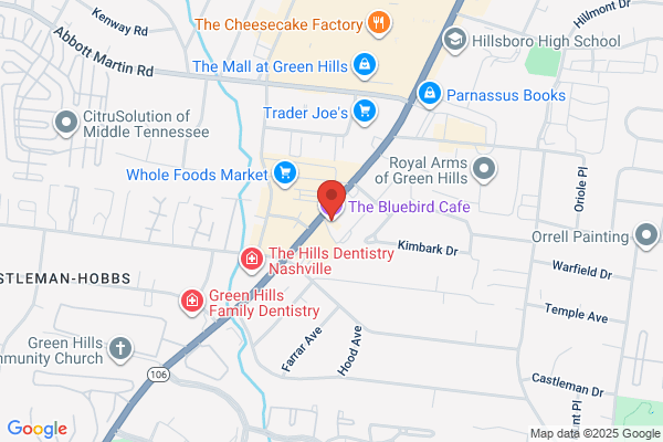 Bluebird Cafe the