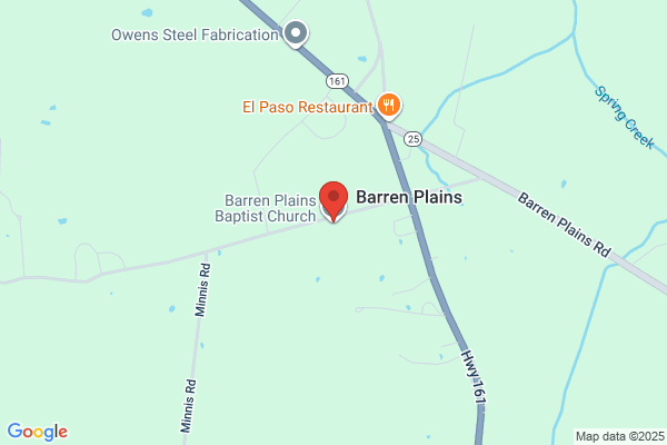 Barren Plains Baptist Church