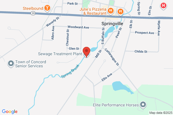 Springville Village of, Sewage Treatment Plant