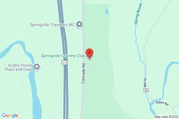 Springville Country Club Inc, Pro Shop
