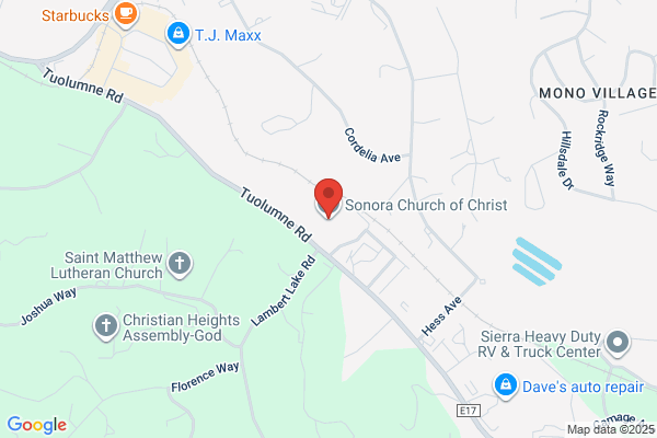 Church of Christ Sierra Foothills
