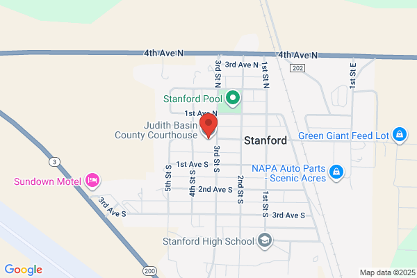 Judith Basin, Stanford, Courthouse