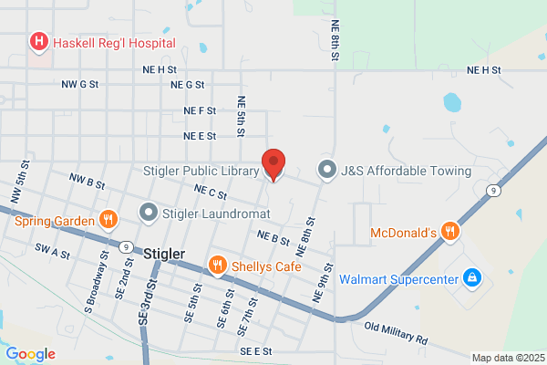 Libraries-Public, Stigler-Haskell County