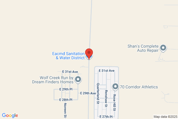 Eacmd Sanitation & Water District