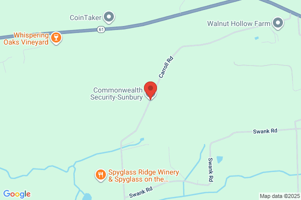 Commonwealth Security Of Sunbury Burglar Alarm Systems