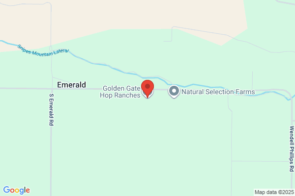 Golden Gate Hop Ranches Inc, Emerald Ranch