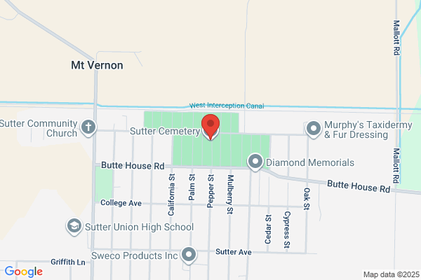 Sutter Cemetery Dist