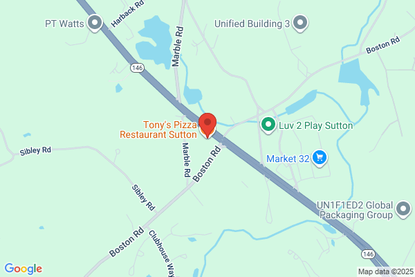 Tonys Sutton Pizza Restaurant
