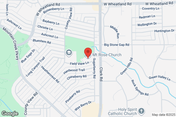 Mt Rose Baptist Church, Parsonage