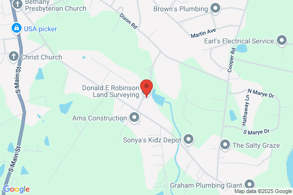 Donald E Robinson Land Surveying