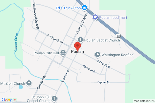 Poulan City of, City Hall, Poulan Community