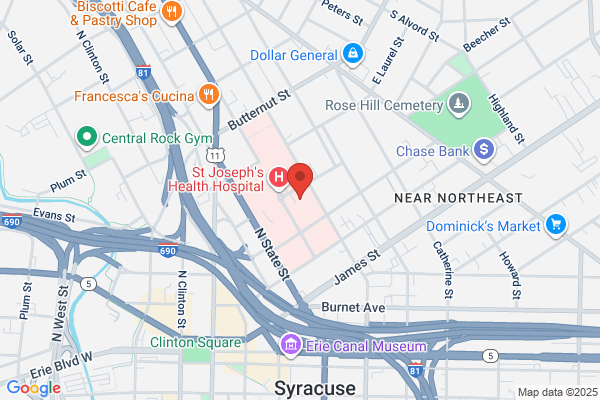 St Joseph's Hospital Health Center, Dental Office Location