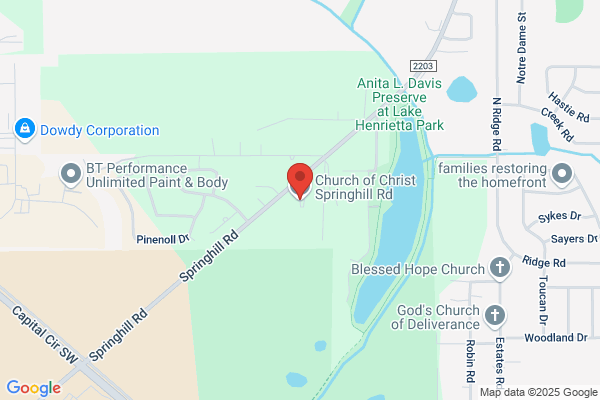Church of Christ Springhill Road