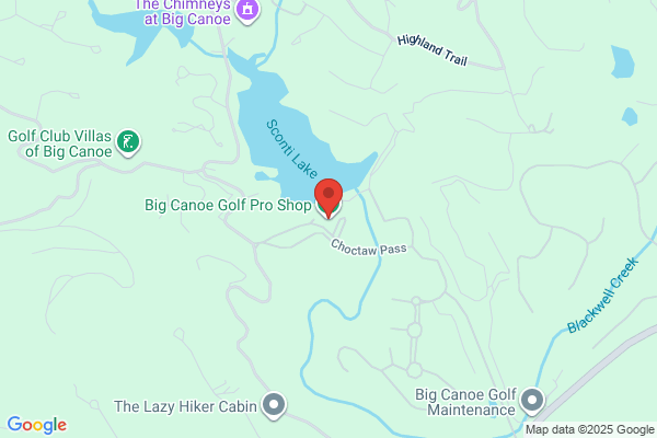 Big Canoe--Golf Shop