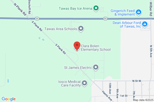 Tawas Area Schools, Elementary Schools:, Clara Bolen