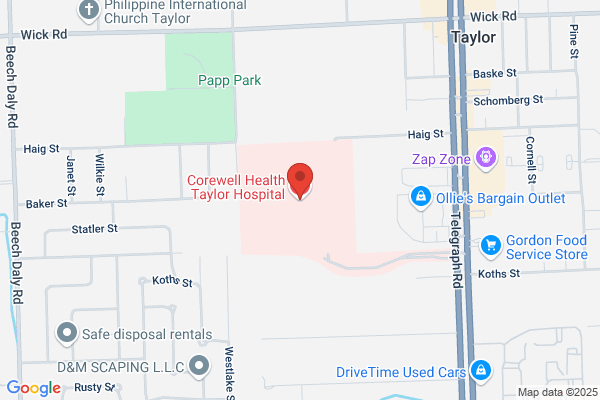 Beaumont Hospital, Taylor