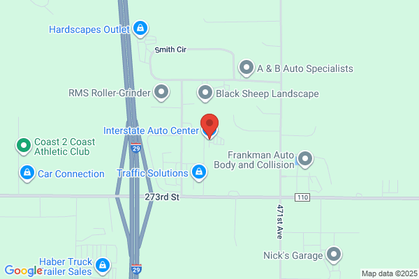 Interstate Auto Center, Parts