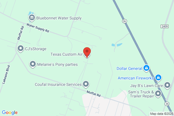 Texas Custom Air A/C Heating and Refrigeration