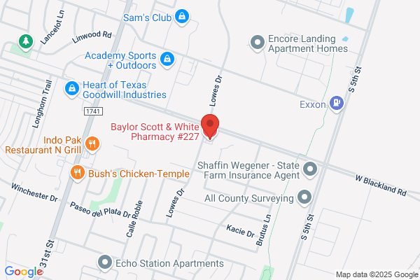 Baylor Scott & White Pharmacy #227 Specialty Care Team - 937 Canyon Creek