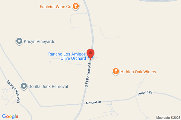 Rancho Los Amigo's Olive Orchard