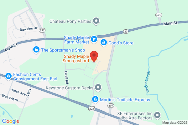 Shady Maple Smorgasbord