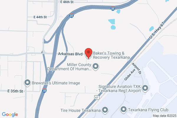 Baker's Towing & Recovery - Texarkana