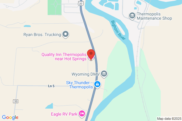 Quality Inn Thermopolis near Hot Springs
