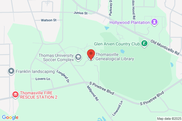 Thomasville Genealogical History & Fine Arts Library Inc