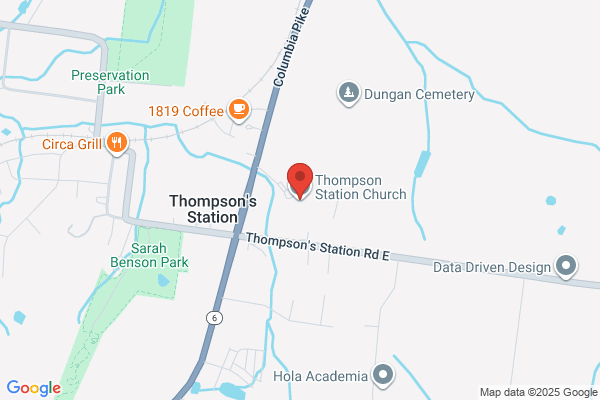 Thompson Station Baptist Church, Church